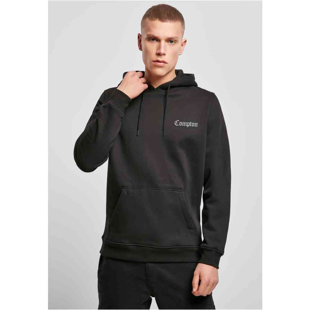 Mister Tee - Compton EMB Sweat à capuche - Noir